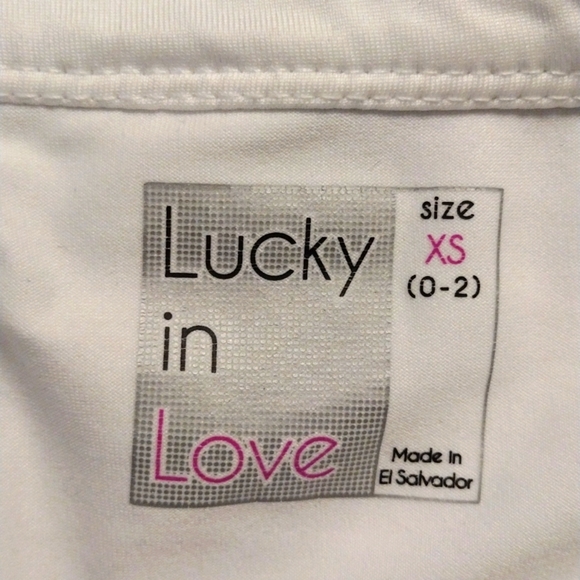 Lucky in Love Women's Peace Out Let It Be Tennis Skort NWOT - Picture 7 of 7